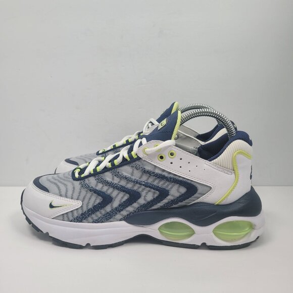Nike Air Max TW Men's White Lemon Twist Navy Athletic Shoes DQ3984-101 US Size 8 - Picture 4 of 10